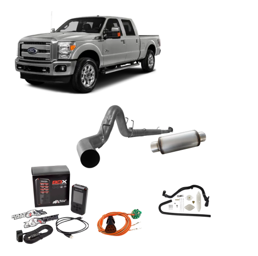 Ford Powerstroke 6.7L | Full Delete Bundle DPF/DEF/EGR w/ Bully Dog BDX | 2015-2016