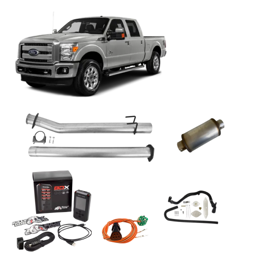 Ford Powerstroke 6.7L | Full Delete Bundle DPF/DEF/EGR w/ Bully Dog BDX | 2015-2016