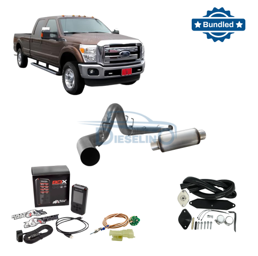 Ford Powerstroke 6.7L | Full Delete Bundle DPF/DEF/EGR | 2011-2014 /w Bully Dog BDX