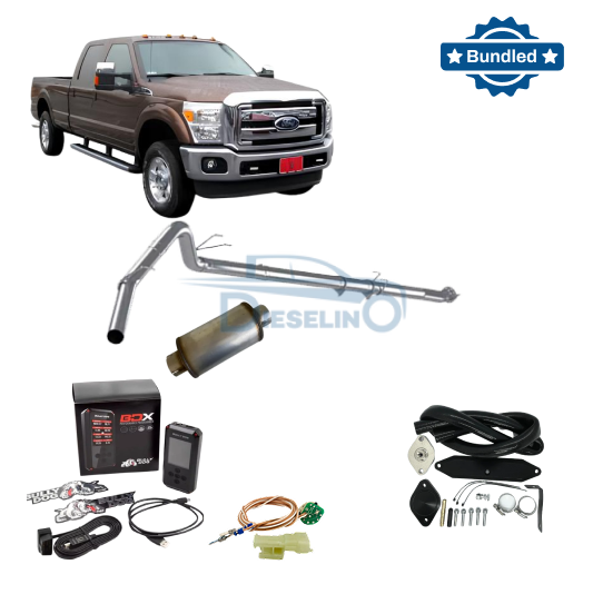 Ford Powerstroke 6.7L | Full Delete Bundle DPF/DEF/EGR | 2011-2014 /w Bully Dog BDX