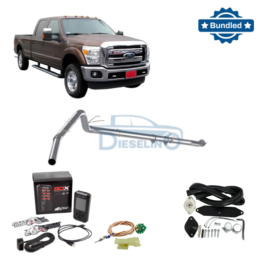 Ford Powerstroke 6.7L | Full Delete Bundle DPF/DEF/EGR | 2011-2014 /w Bully Dog BDX