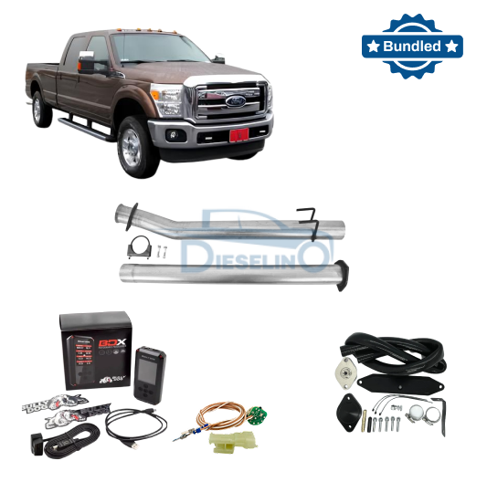 Ford Powerstroke 6.7L | Full Delete Bundle DPF/DEF/EGR | 2011-2014 /w Bully Dog BDX