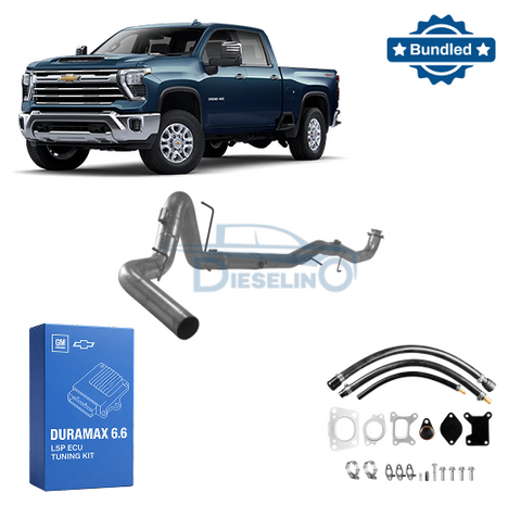 Full Delete Kit DPF/EGR/DEF | GM/Chevy 6.6L L5P Duramax | 2024–2025