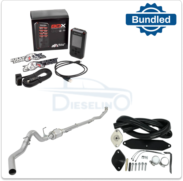 Ford Powerstroke 6.7L | Full Delete Bundle DPF/DEF/EGR w/ 4 inch Exhaust | 2011-2016