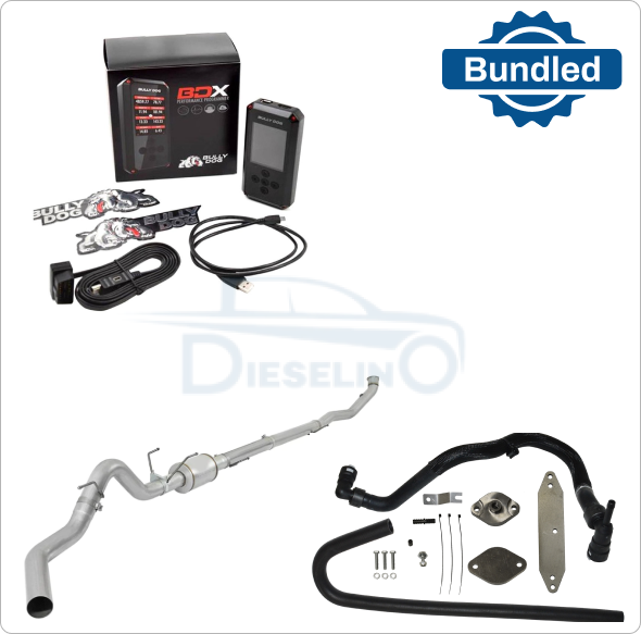 Ford Powerstroke 6.7L | Full Delete Bundle DPF/DEF/EGR w/ 4 inch Exhaust | 2011-2016