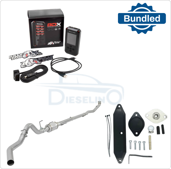 Ford Powerstroke 6.7L | Full Delete Bundle DPF/DEF/EGR w/ 4 inch Exhaust | 2011-2016