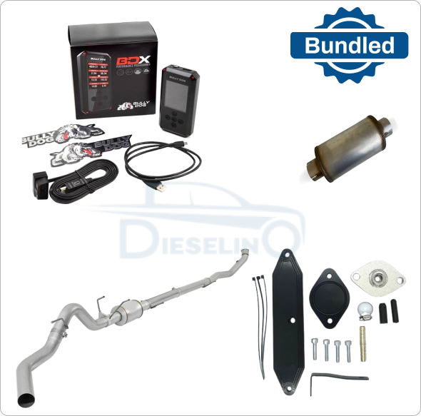 Ford Powerstroke 6.7L | Full Delete Bundle DPF/DEF/EGR w/ 4 inch Exhaust | 2011-2016