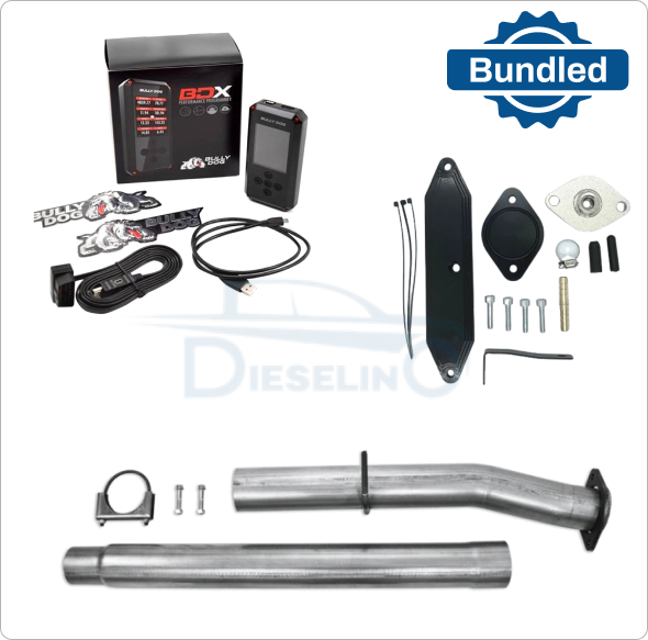 Ford Powerstroke 6.7L | Full Delete Bundle DPF/DEF/EGR w/ 4 inch Exhaust | 2011-2016