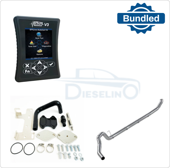 Full DPF/DEF/EGR Delete Kit w/ Exhaust | Ram Cummins 6.7L | 2013-2018