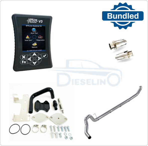 Full DPF/DEF/EGR Delete Kit w/ Exhaust | Ram Cummins 6.7L | 2013-2018