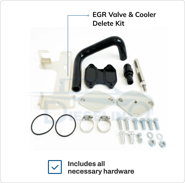 Full DPF/DEF/EGR Delete Kit w/ Exhaust | Ram Cummins 6.7L | 2013-2018