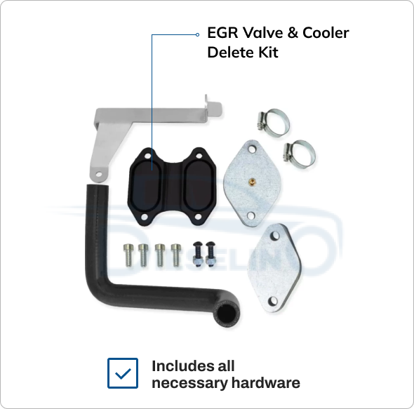 Full DPF/DEF/EGR Delete Kit Ram Cummins 6.7L 2007.5-2009