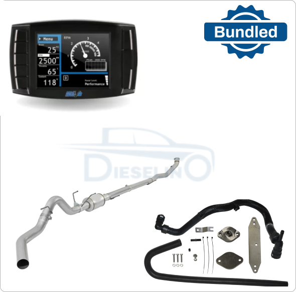 Ford Powerstroke 6.7L | Full Delete Bundle DPF/DEF/EGR w/ 4 inch Exhaust | 2011-2016