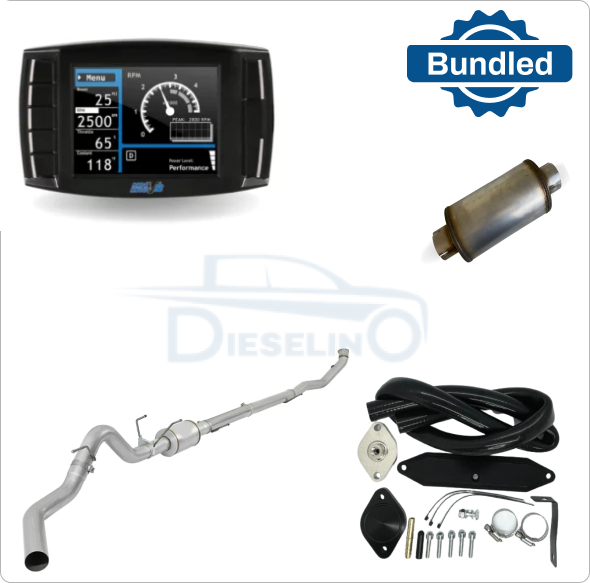 Ford Powerstroke 6.7L | Full Delete Bundle DPF/DEF/EGR w/ 4 inch Exhaust | 2011-2016