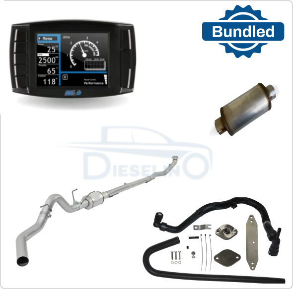 Ford Powerstroke 6.7L | Full Delete Bundle DPF/DEF/EGR w/ 4 inch Exhaust | 2011-2016