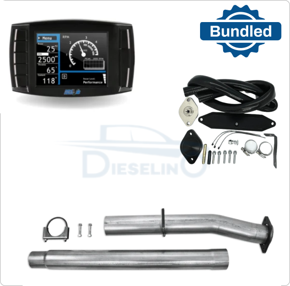 Ford Powerstroke 6.7L | Full Delete Bundle DPF/DEF/EGR w/ 4 inch Exhaust | 2011-2016