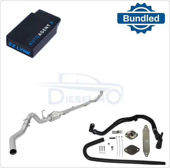 Ford Powerstroke 6.7L | Full Delete Bundle DPF/DEF/EGR w/ 4 inch Exhaust | 2011-2016