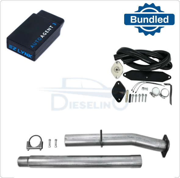 Ford Powerstroke 6.7L | Full Delete Bundle DPF/DEF/EGR w/ 4 inch Exhaust | 2011-2016