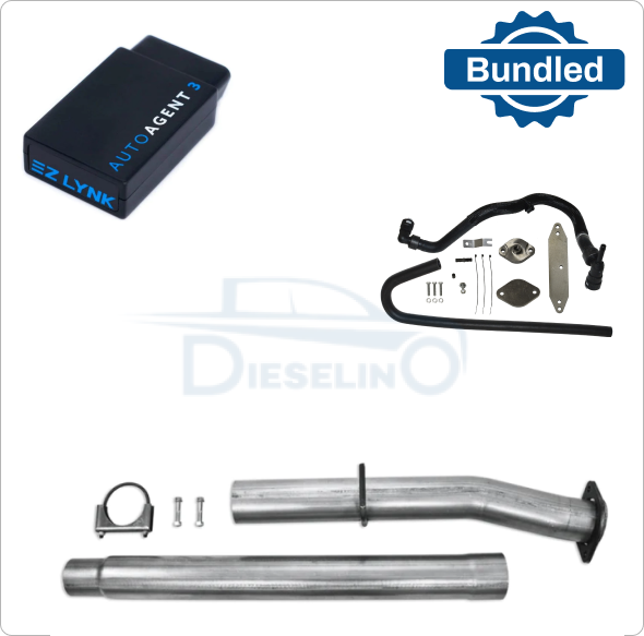 Ford Powerstroke 6.7L | Full Delete Bundle DPF/DEF/EGR w/ 4 inch Exhaust | 2011-2016