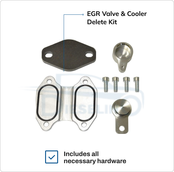 Ram Cummins 6.7L Cab & Chassis | Full Delete Bundle (DPF/DEF/EGR) | Delete Pipe | 2013-2018