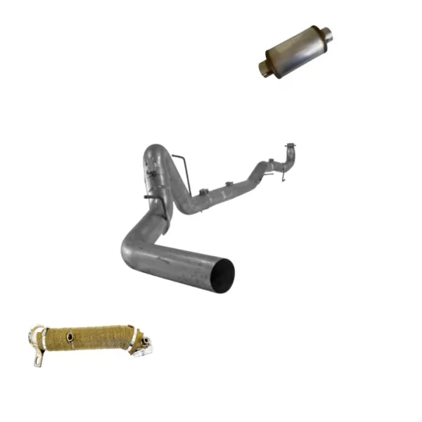 4" Exhaust DPF Delete | GM Duramax Diesel LML 15.5-16