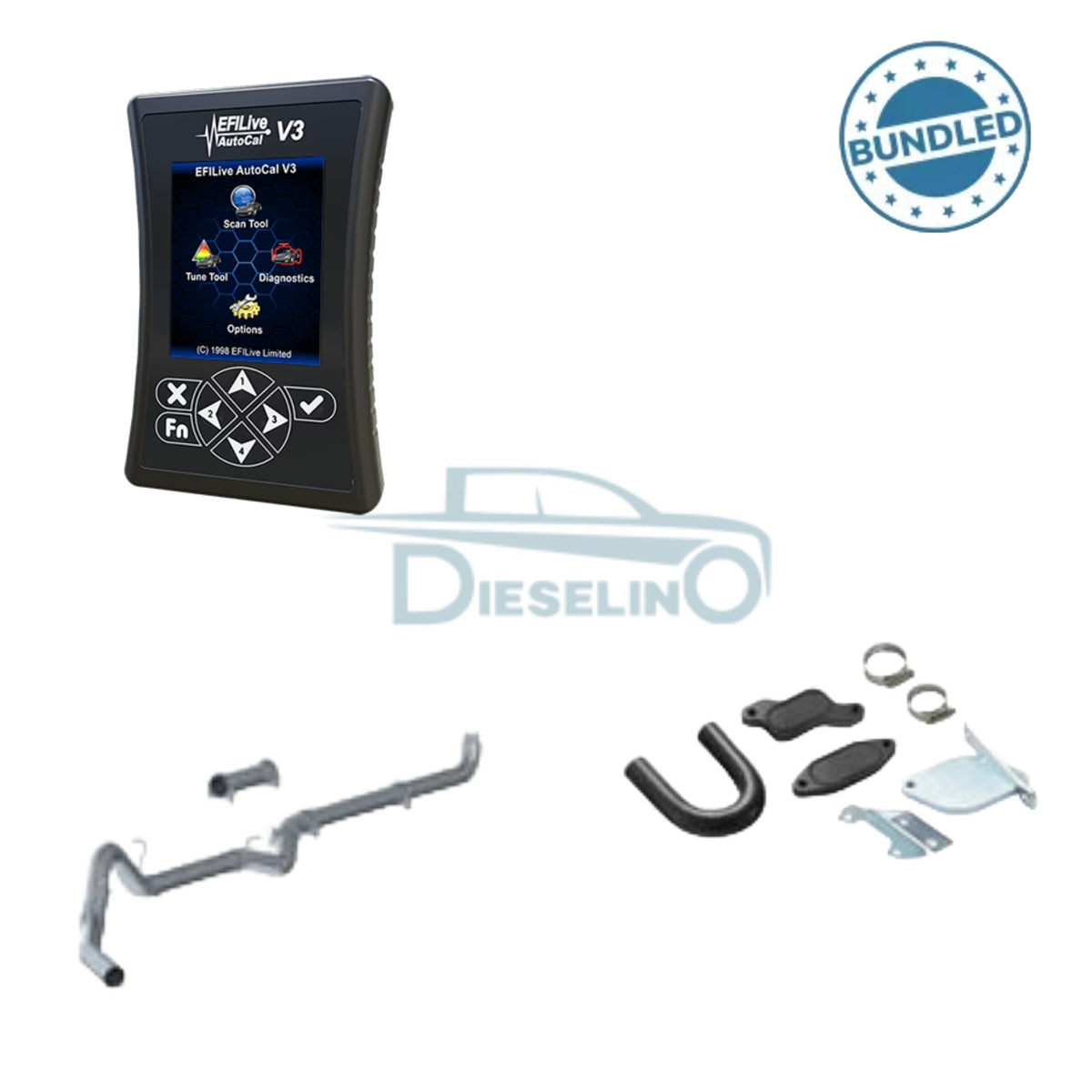 6.6 LMM Duramax Full Delete Kit with EFI Live AutoCal V3 | 2007-2010 ...