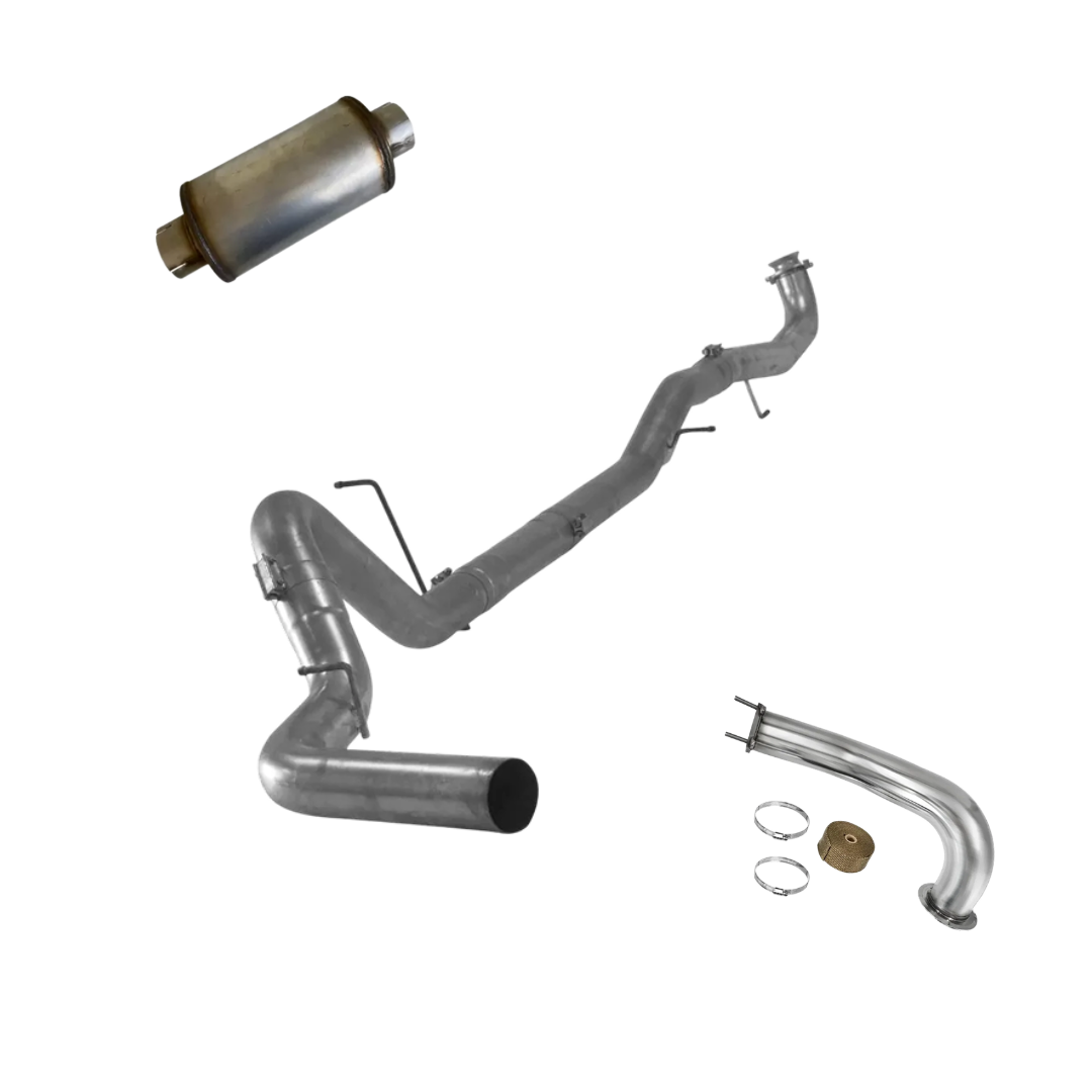 4 Inch Exhaust DPF Delete | GM Duramax L5P | 2020-2023