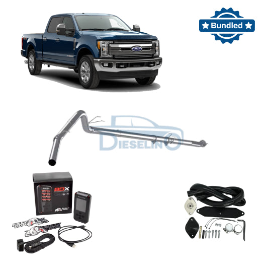 Ford Powerstroke 6.7 | Full Delete Kit (DPF/DEF/EGR) w/ 4″ Exhaust | 2011-2019