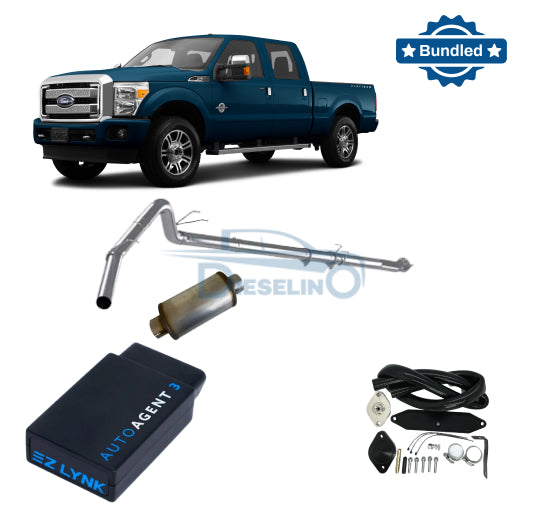 Ford Powerstroke 6.7 | Full Delete Kit (DPF/DEF/EGR) w/ 4″ Exhaust | 2011-2019