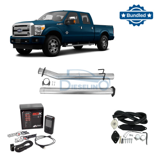 Ford Powerstroke 6.7 | Full Delete Kit (DPF/DEF/EGR) w/ 4″ Exhaust | 2011-2019