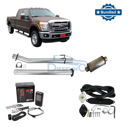 Ford Powerstroke 6.7L | Full Delete Bundle DPF/DEF/EGR | 2011-2014 /w Bully Dog BDX