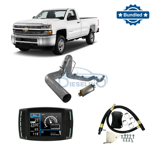 GM/Chevy Duramax 6.6L LML | Full Delete Kit (DPF/DEF/EGR) | 2015.5-2016