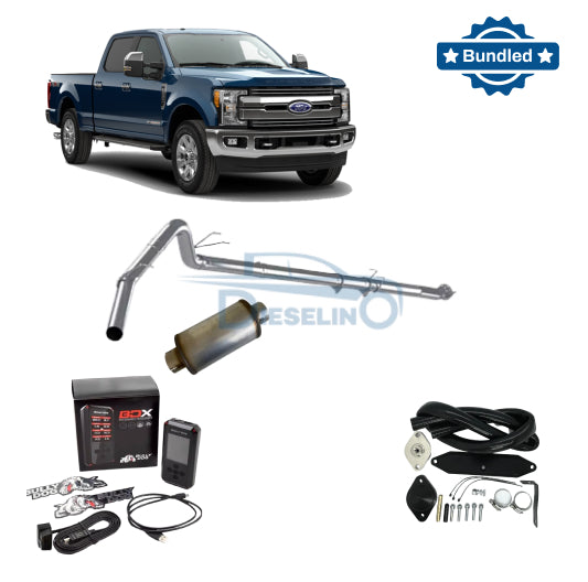 Ford Powerstroke 6.7 | Full Delete Kit (DPF/DEF/EGR) w/ 4″ Exhaust | 2011-2019