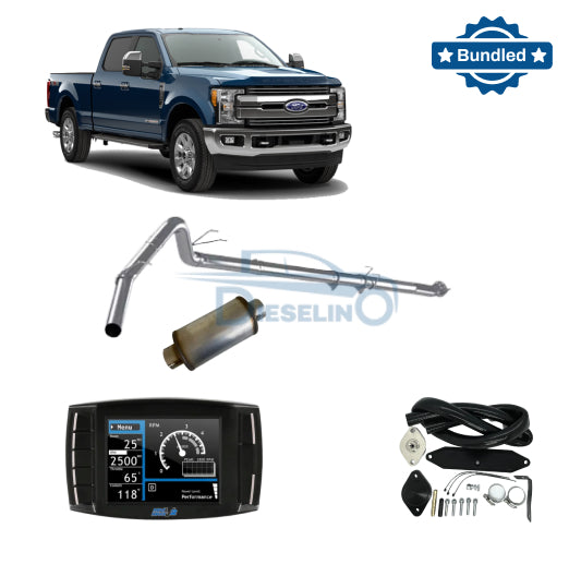 Ford Powerstroke 6.7 | Full Delete Kit (DPF/DEF/EGR) w/ 4″ Exhaust | 2011-2019