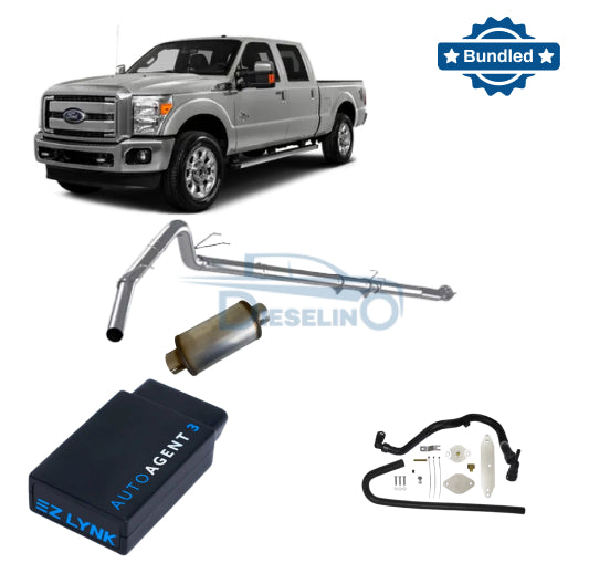 Ford Powerstroke 6.7 | Full Delete Kit (DPF/DEF/EGR) w/ 4″ Exhaust | 2011-2019