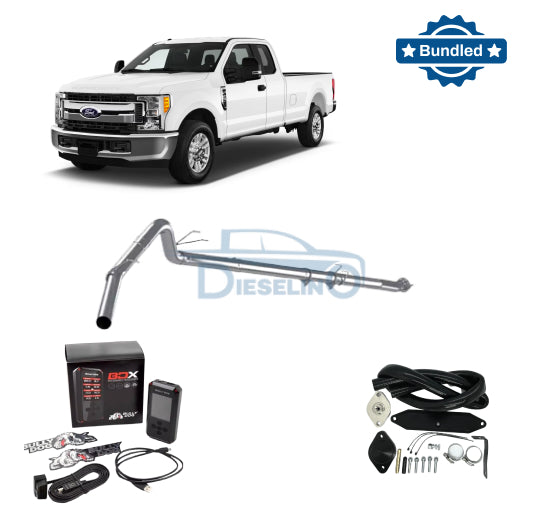 Ford Powerstroke 6.7L | Full Delete Kit (DPF/DEF/EGR) w/ BDX Bully Dog | 2017-2019