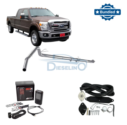 Ford Powerstroke 6.7L | Full Delete Bundle DPF/DEF/EGR | 2011-2014 /w Bully Dog BDX