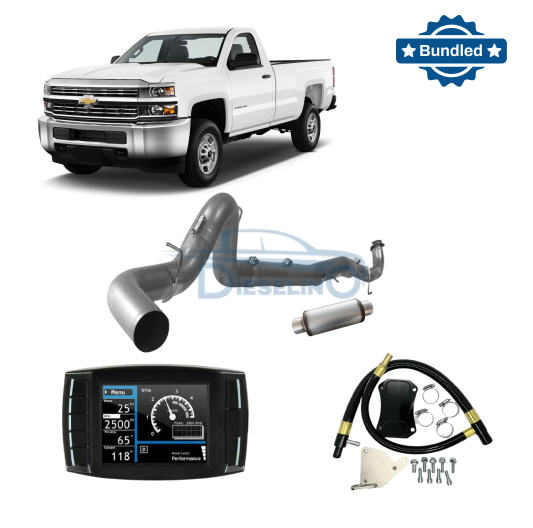 GM/Chevy Duramax 6.6L LML | Full Delete Kit (DPF/DEF/EGR) | 2015.5-2016
