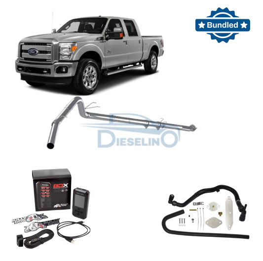 Ford Powerstroke 6.7L | Full Delete Bundle DPF/DEF/EGR w/ Bully Dog BDX | 2015-2016