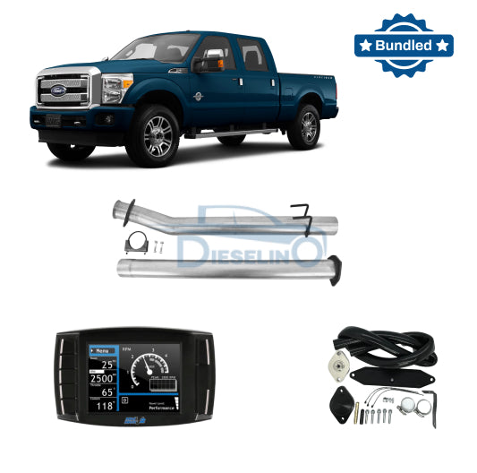 Ford Powerstroke 6.7 | Full Delete Kit (DPF/DEF/EGR) w/ 4″ Exhaust | 2011-2019