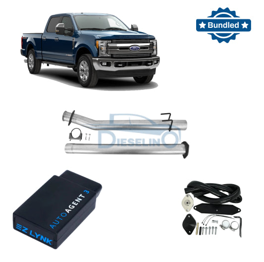 Ford Powerstroke 6.7 | Full Delete Kit (DPF/DEF/EGR) w/ 4″ Exhaust | 2011-2019