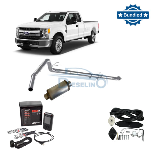 Ford Powerstroke 6.7L | Full Delete Kit (DPF/DEF/EGR) w/ BDX Bully Dog | 2017-2019