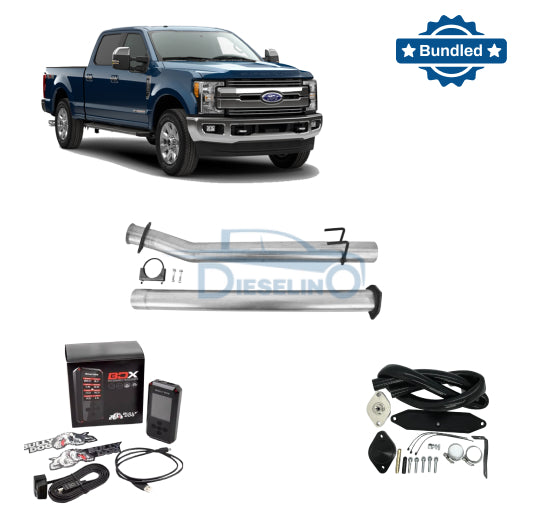 Ford Powerstroke 6.7 | Full Delete Kit (DPF/DEF/EGR) w/ 4″ Exhaust | 2011-2019