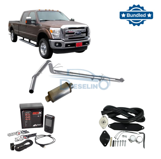 Ford Powerstroke 6.7L | Full Delete Bundle DPF/DEF/EGR | 2011-2014 /w Bully Dog BDX