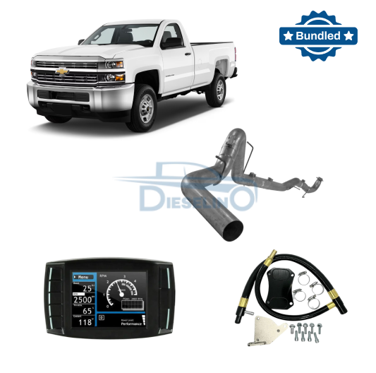 GM/Chevy Duramax 6.6L LML | Full Delete Kit (DPF/DEF/EGR) | 2015.5-2016