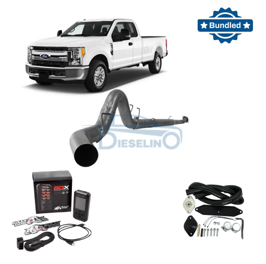 Ford Powerstroke 6.7L | Full Delete Kit (DPF/DEF/EGR) w/ BDX Bully Dog | 2017-2019