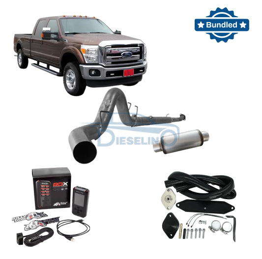 Ford Powerstroke 6.7L | Full Delete Bundle DPF/DEF/EGR | 2011-2014 /w Bully Dog BDX