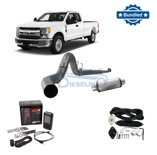Ford Powerstroke 6.7L | Full Delete Kit (DPF/DEF/EGR) w/ BDX Bully Dog | 2017-2019