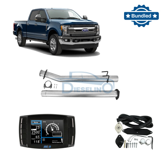 Ford Powerstroke 6.7 | Full Delete Kit (DPF/DEF/EGR) w/ 4″ Exhaust | 2011-2019