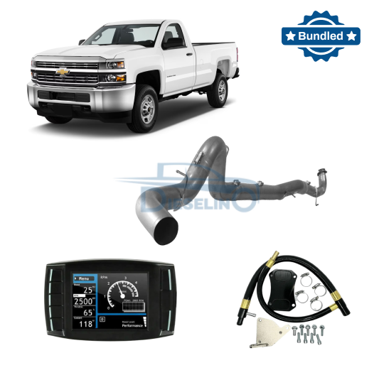 GM/Chevy Duramax 6.6L LML | Full Delete Kit (DPF/DEF/EGR) | 2015.5-2016